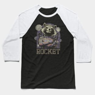 Rocket Vintage Aesthetic Baseball T-Shirt